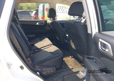 2017 Nissan Pathfinder S из США, поврежденный, VIN 5N1DR2MM7HC650594